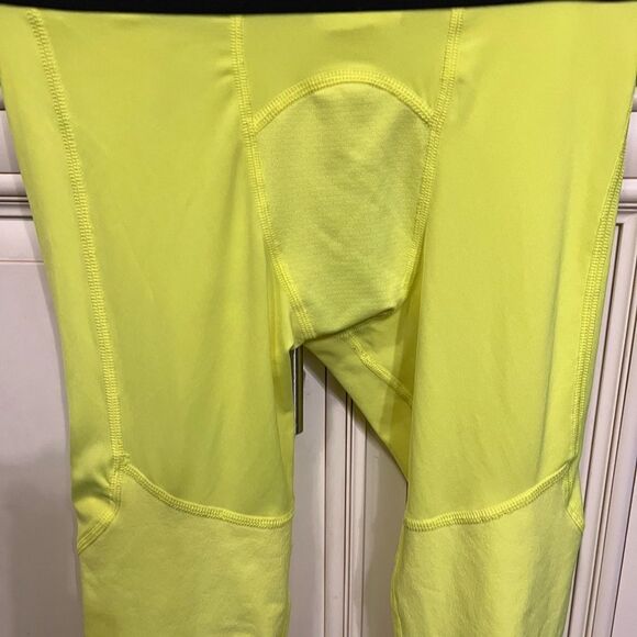 Nike Pro Dri-Fit Youth Yellow Training Pants Youth Size M - Picture 4 of 7